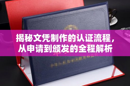 塔河揭秘文凭制作的认证流程，从申请到颁发的全程解析