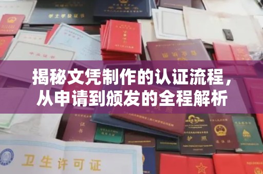 塔河揭秘文凭制作的认证流程，从申请到颁发的全程解析