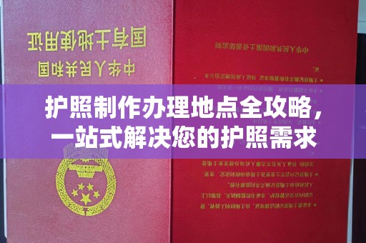 塔河护照制作办理地点全攻略，一站式解决您的护照需求