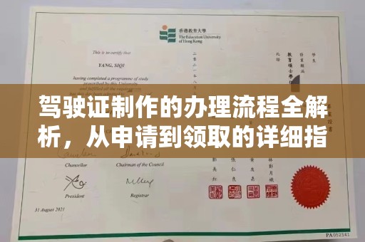 塔河驾驶证制作的办理流程全解析，从申请到领取的详细指南