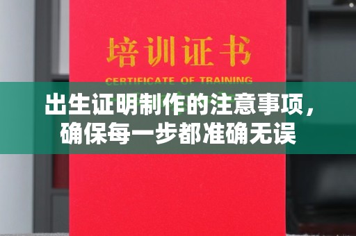 塔河出生证明制作的注意事项，确保每一步都准确无误