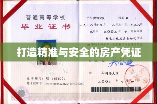 塔河打造精准与安全的房产凭证